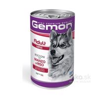 GEMON konzerva pre psy Adult Maxi hovädzie a ryža 1250g