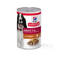 Hills SP Canine Adult Turkey konzerva 370g