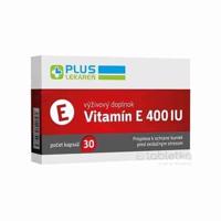 PLUS LEKÁREŇ Vitamín E 400 IU 30 kapsúl